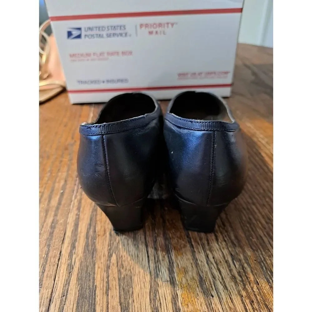 7W Soft Style Hush Puppy Blue Slip On Shoes